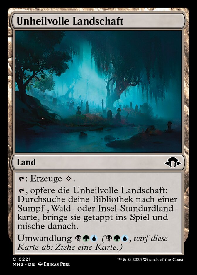 Unheilvolle Landschaft