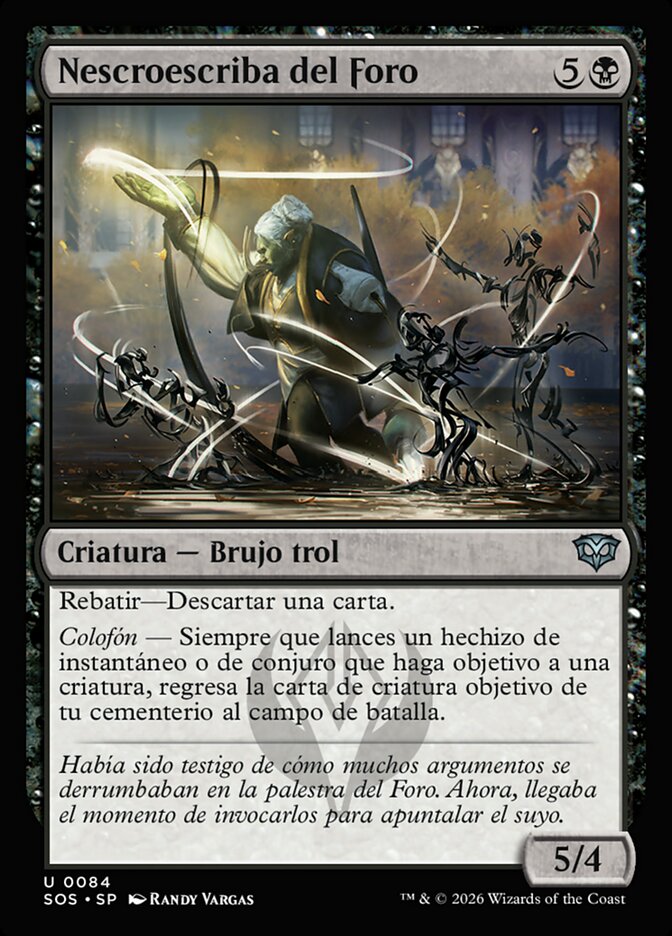 Nescroescriba del Foro