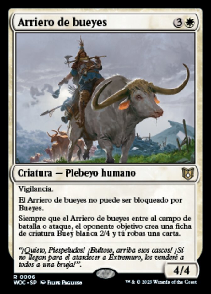 Arriero de bueyes