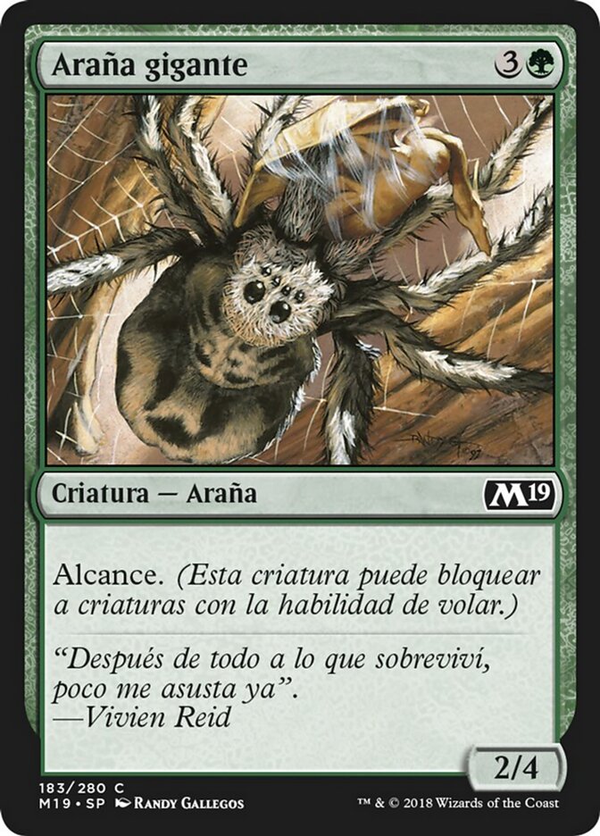 Araña gigante