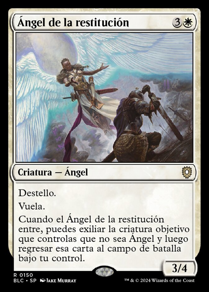 Ángel de la restitución