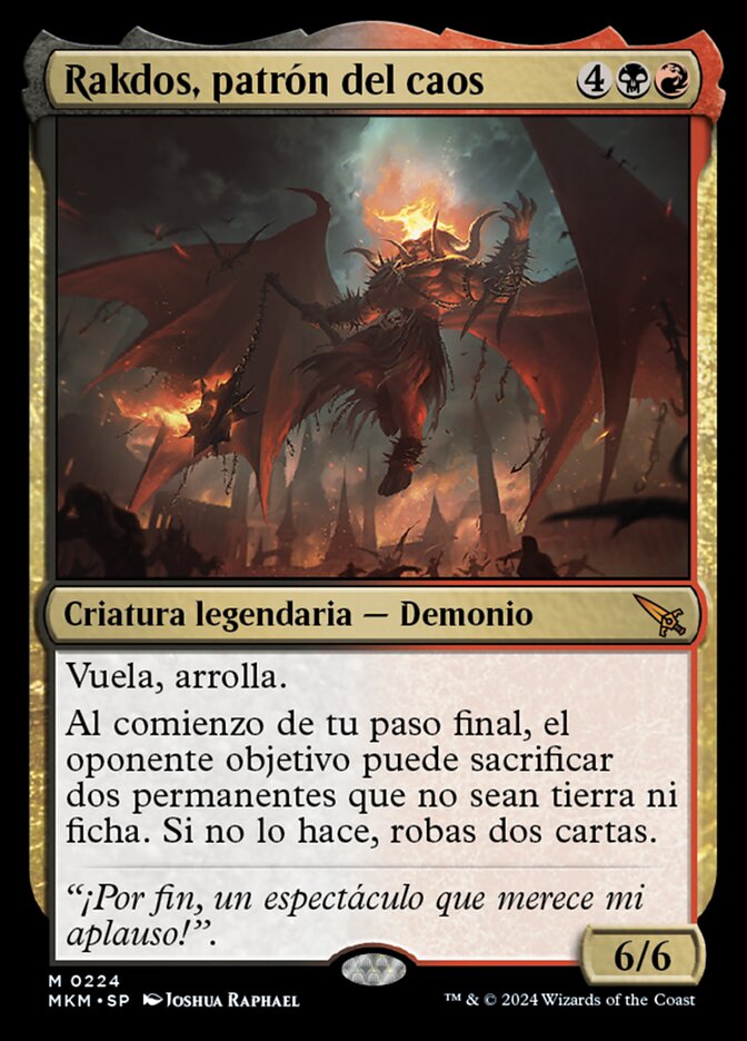Rakdos, patrón del caos