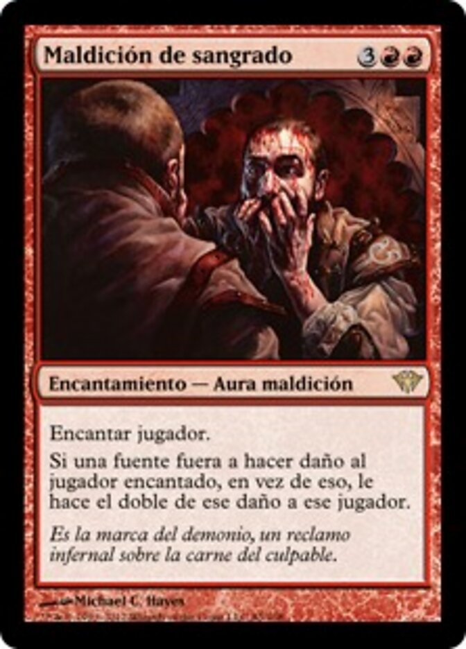 Maldición de sangrado