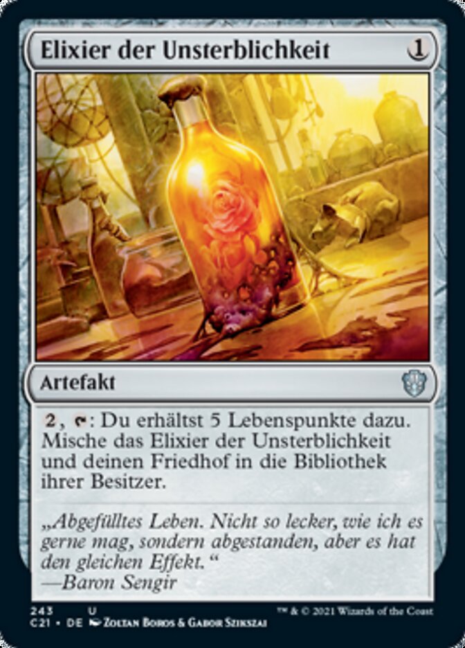 Elixier der Unsterblichkeit