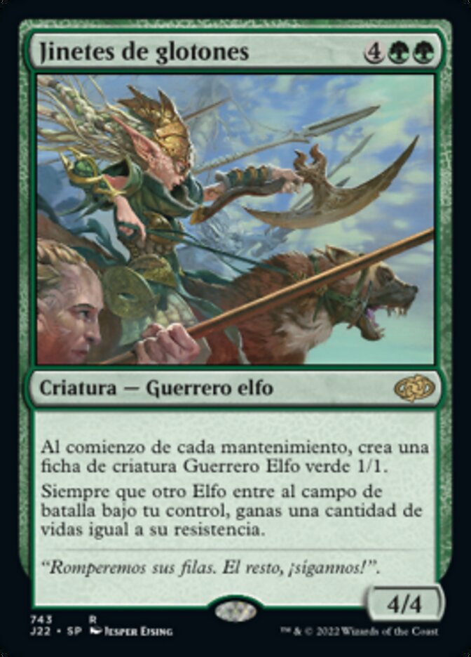 Jinetes de glotones