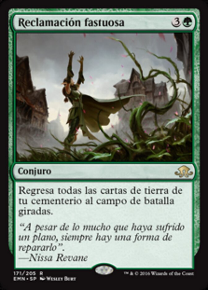 Reclamación fastuosa