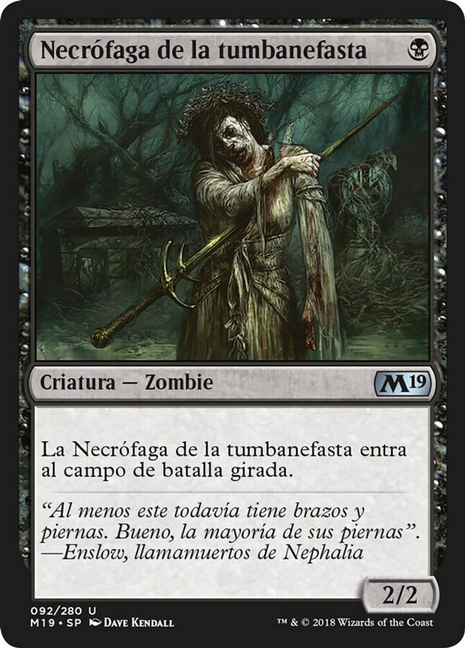 Necrófaga de la tumbanefasta