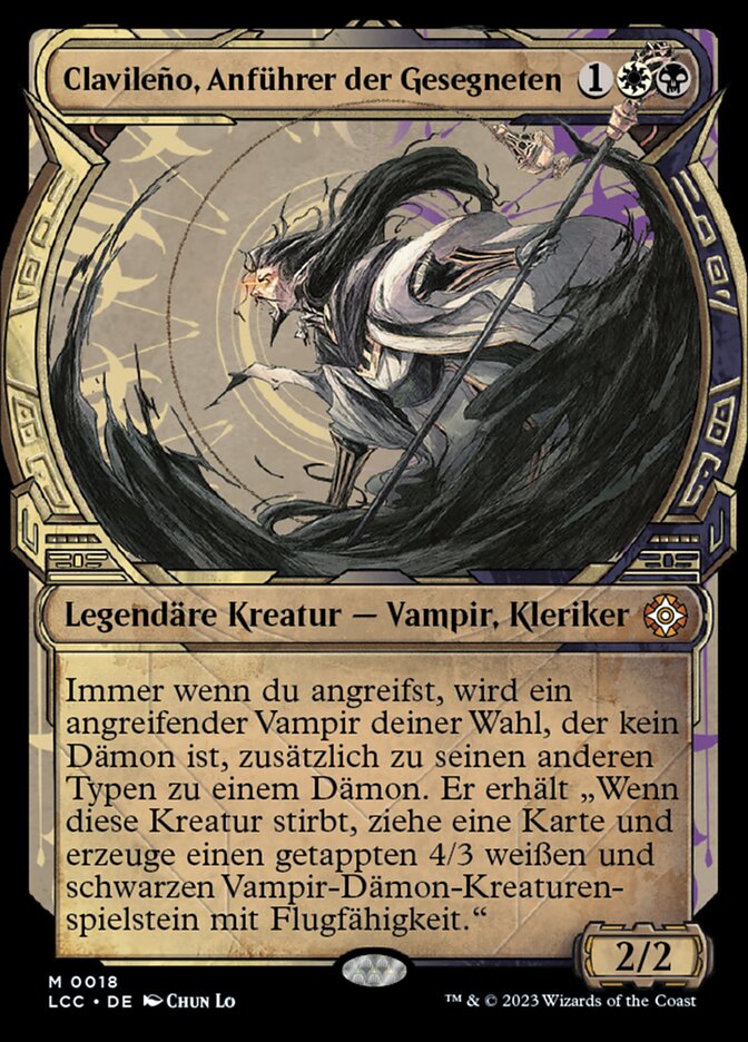 Clavileño, Anführer der Gesegneten