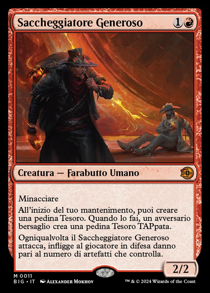 Saccheggiatore Generoso