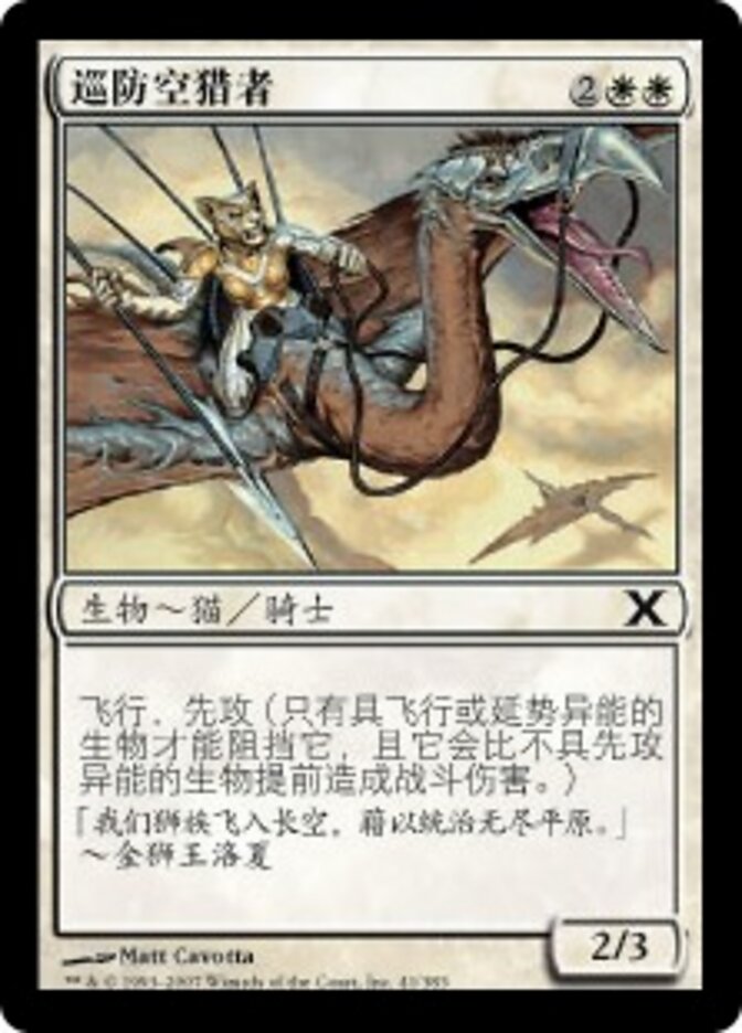 巡防空猎者