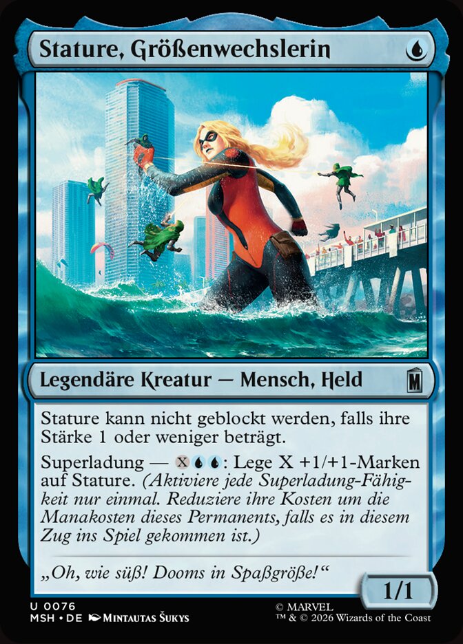 Stature, Größenwechslerin