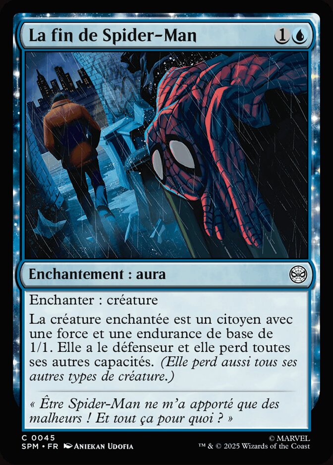 La fin de Spider-Man