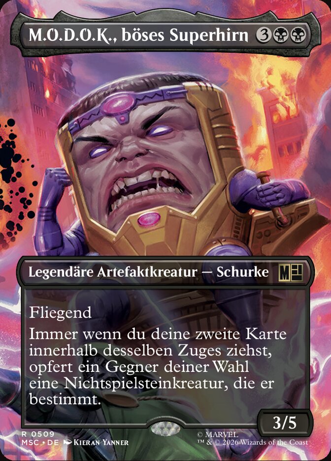 M.O.D.O.K., böses Superhirn