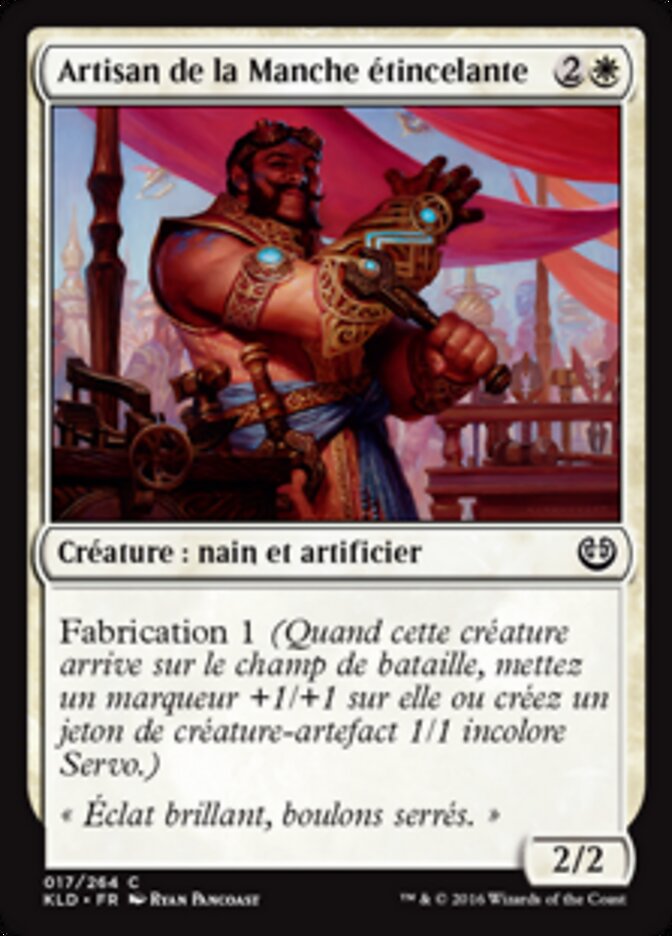 Artisan de la Manche étincelante