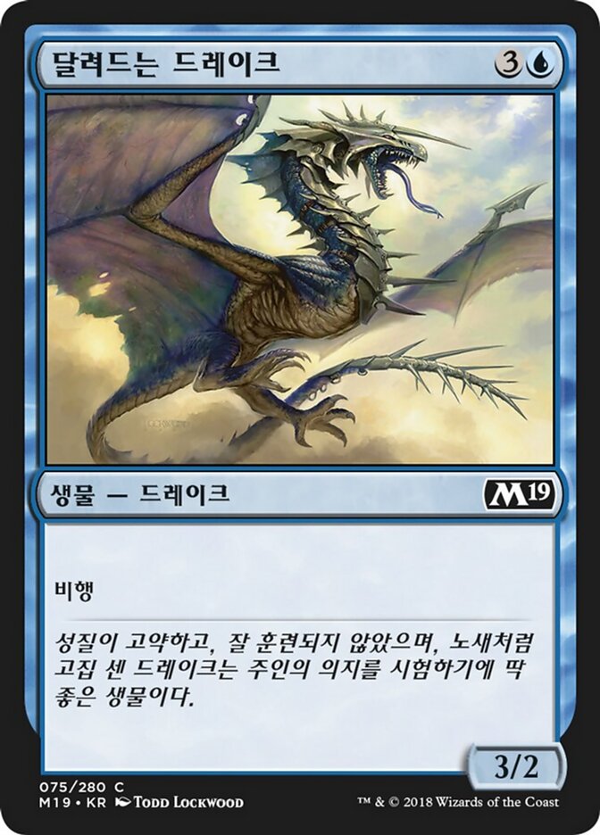 달려드는 드레이크