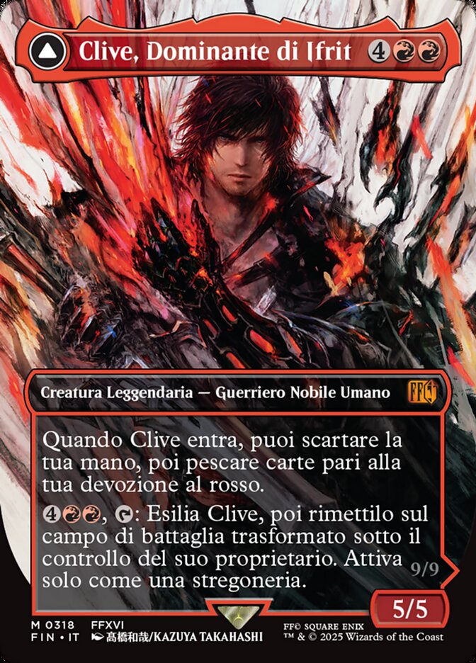 Clive, Ifrit's Dominant // Ifrit, Warden of Inferno