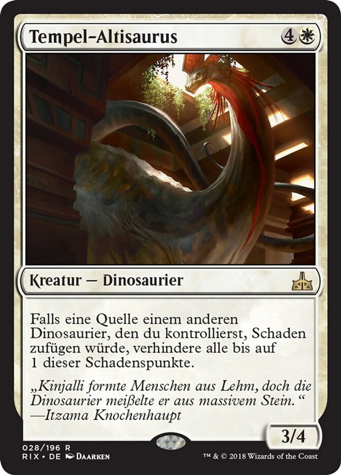 Tempel-Altisaurus