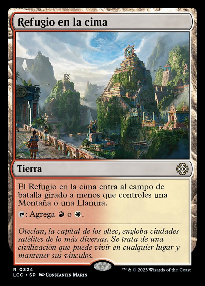Refugio en la cima