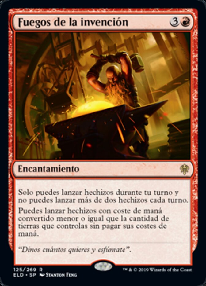 Fuegos de la invención