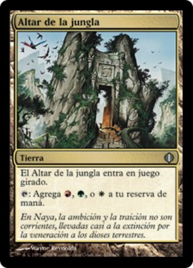 Altar de la jungla