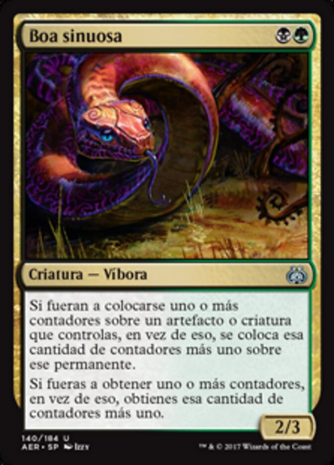 Boa sinuosa