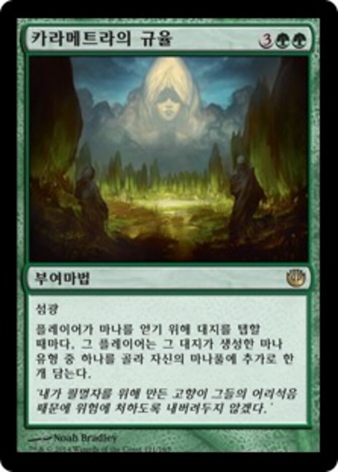 카라메트라의 규율