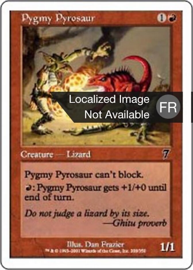 Pyrosaure pygmée