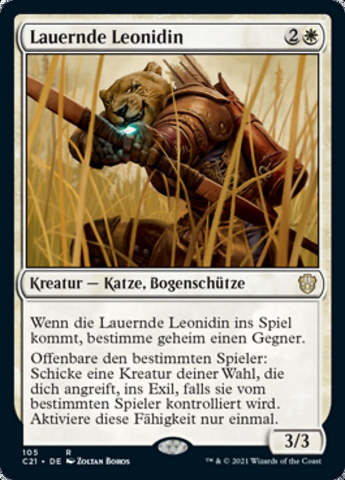 Lauernde Leonidin