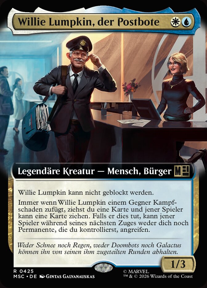 Willie Lumpkin, der Postbote