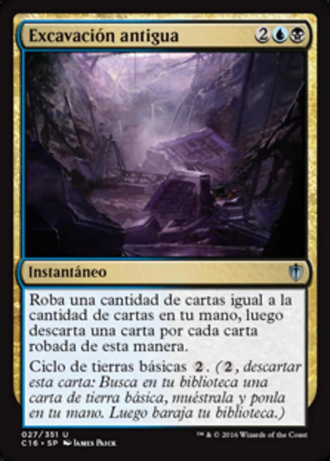 Excavación antigua