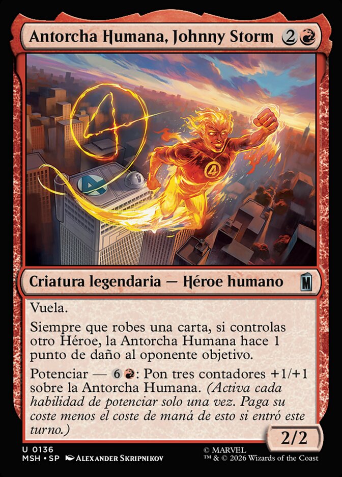 Antorcha Humana, Johnny Storm