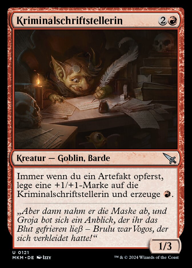 Kriminalschriftstellerin