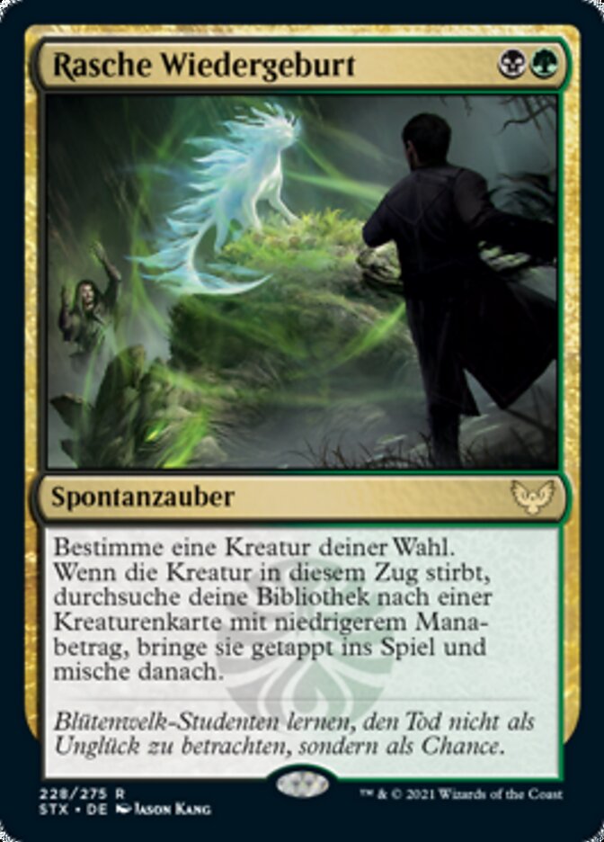 Rasche Wiedergeburt