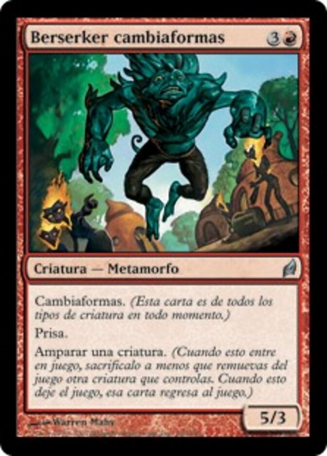 Berserker cambiaformas