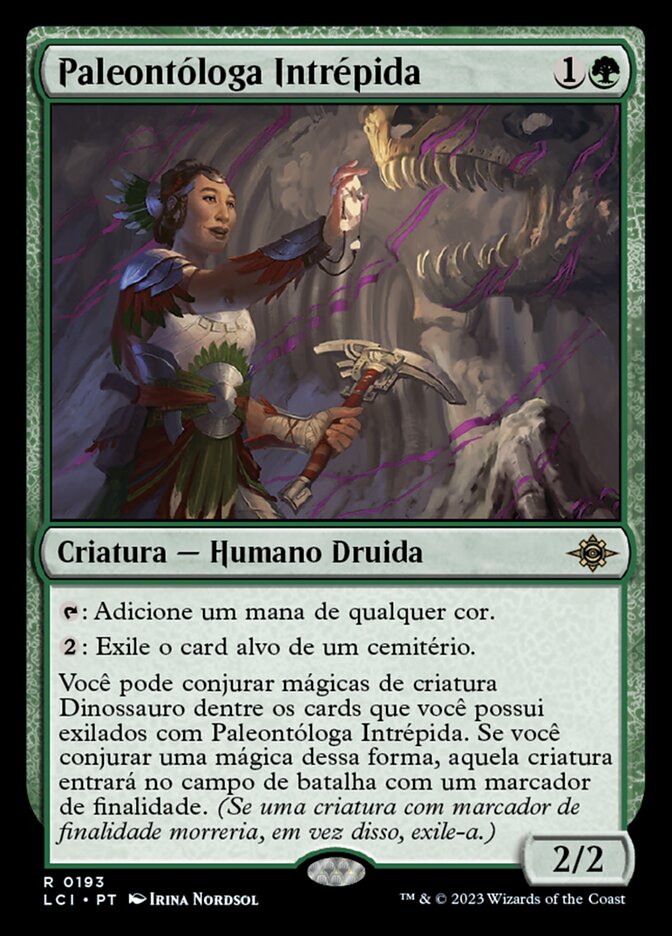 Paleontóloga Intrépida