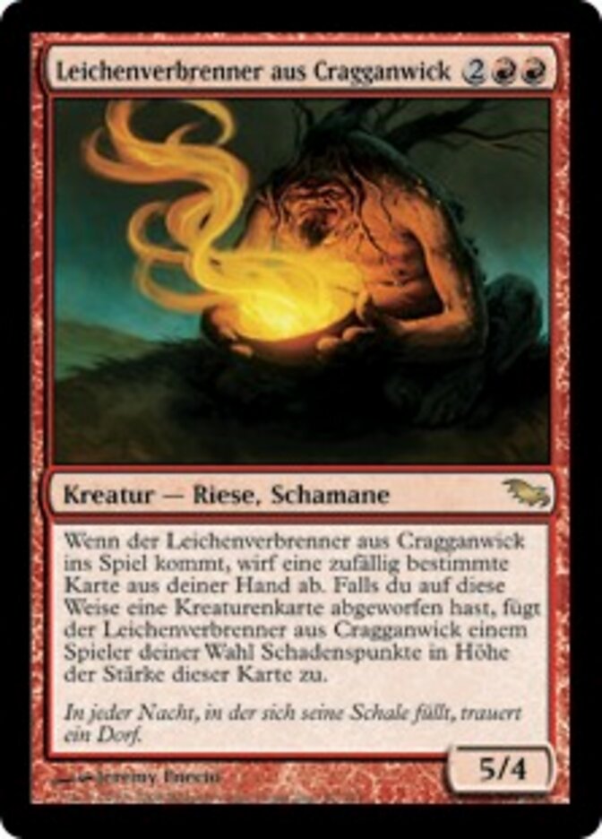 Leichenverbrenner aus Cragganwick