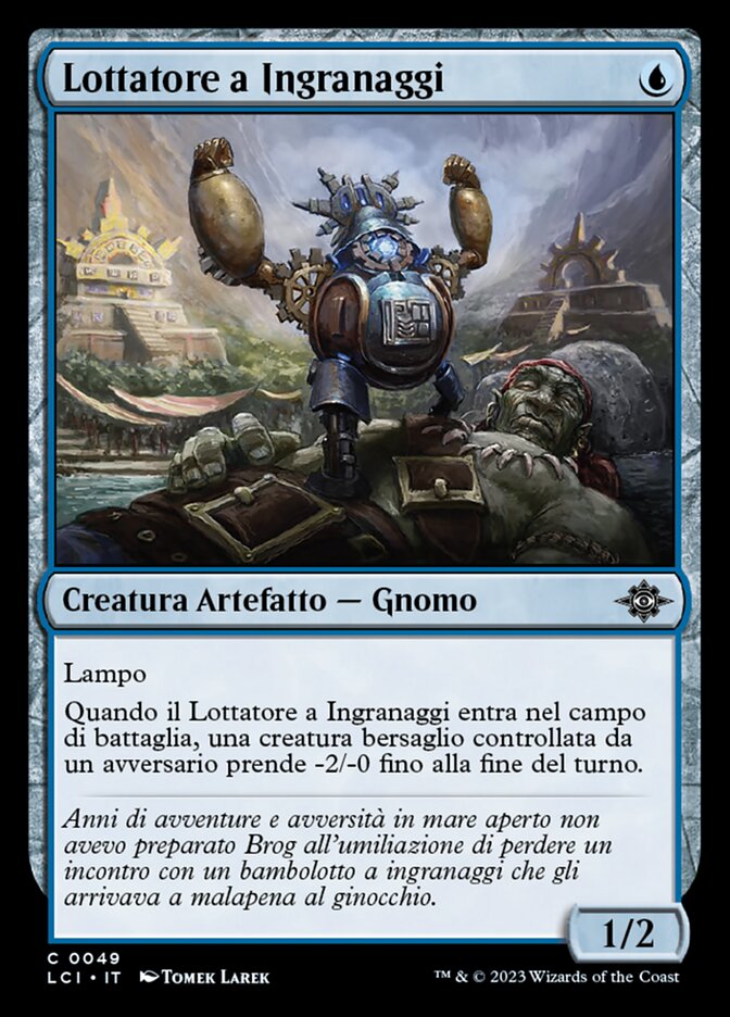 Lottatore a Ingranaggi