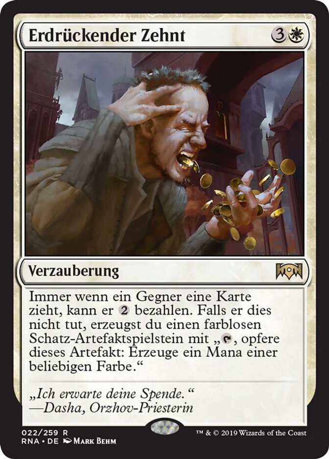 Erdrückender Zehnt