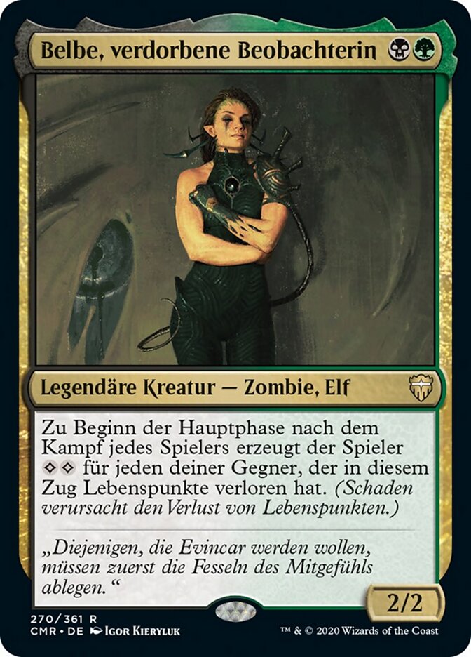 Belbe, verdorbene Beobachterin