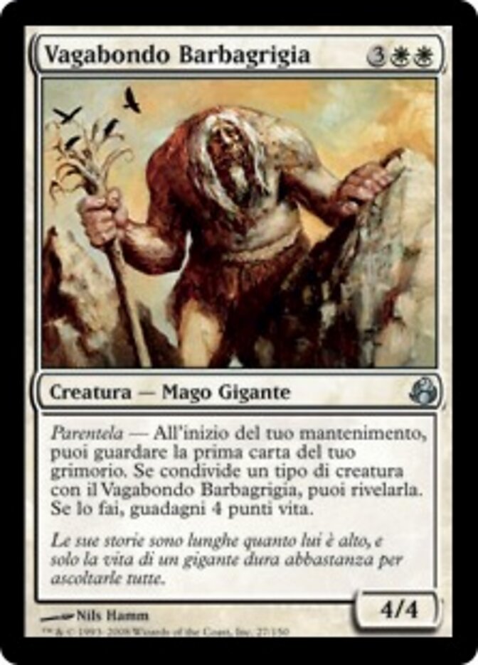 Vagabondo Barbagrigia