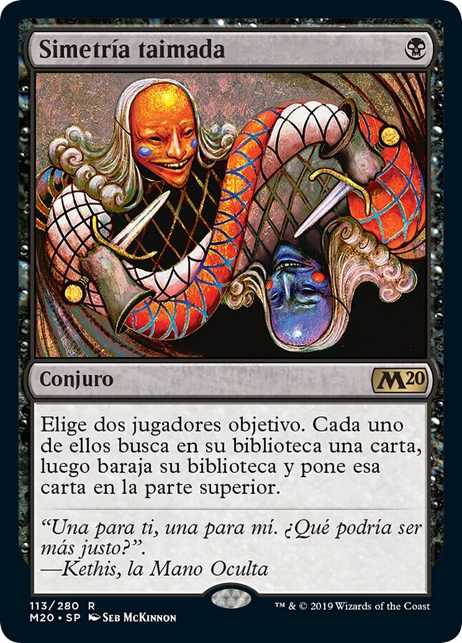Simetría taimada