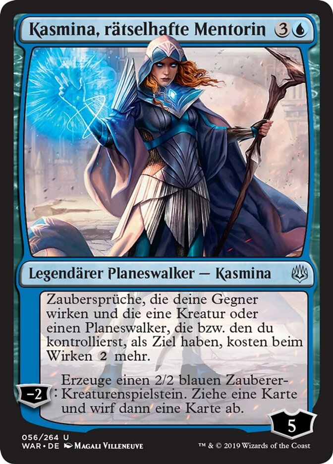Kasmina, rätselhafte Mentorin
