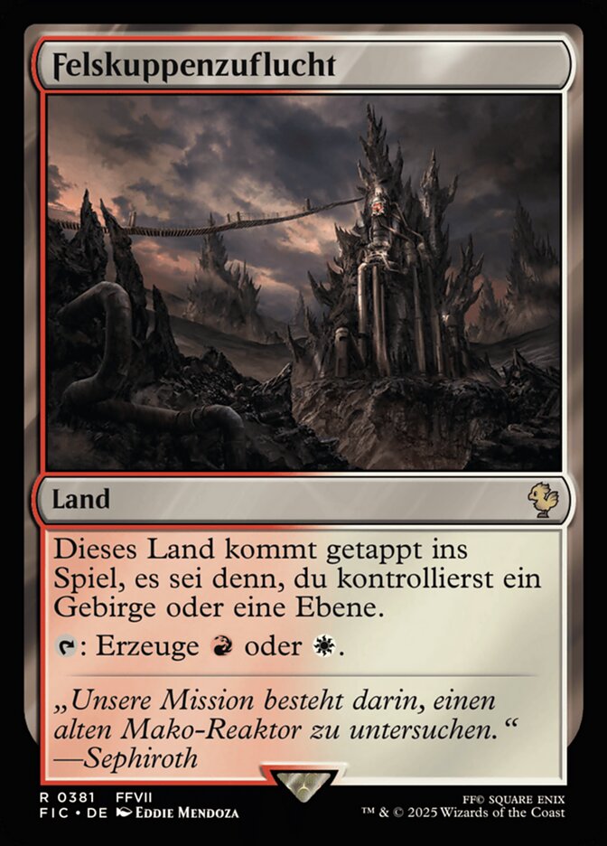 Felskuppenzuflucht
