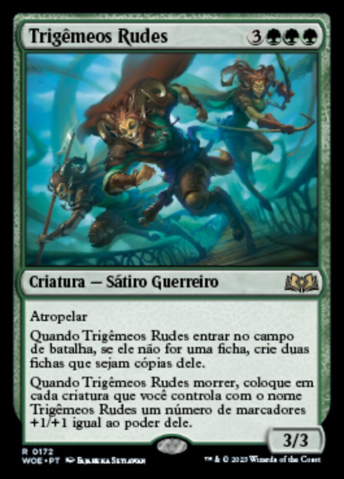 Trigêmeos Rudes