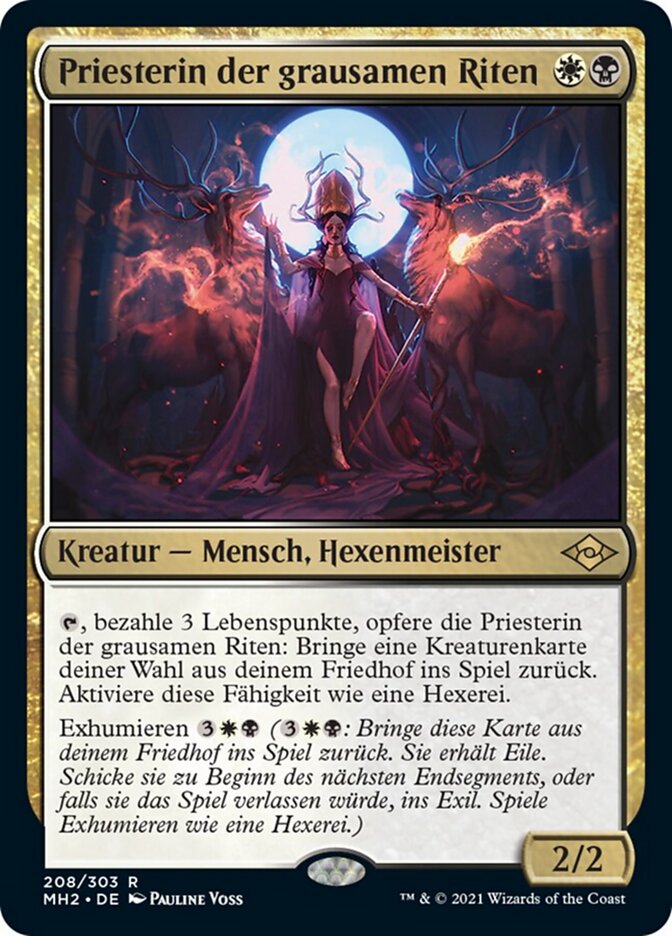 Priesterin der grausamen Riten