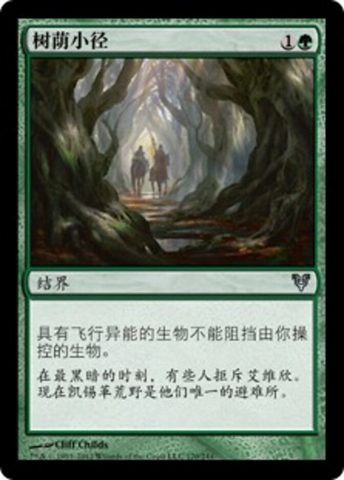 树荫小径