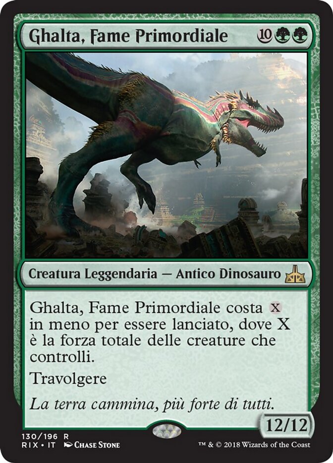 Ghalta, Fame Primordiale