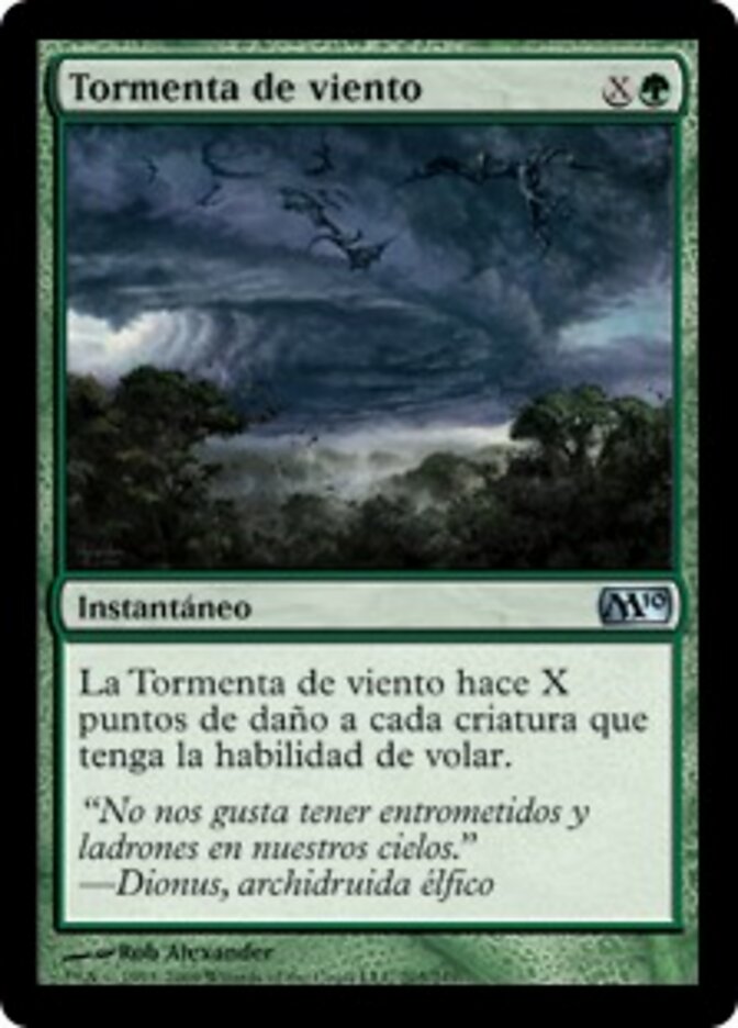 Tormenta de viento