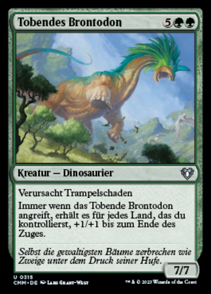 Tobendes Brontodon
