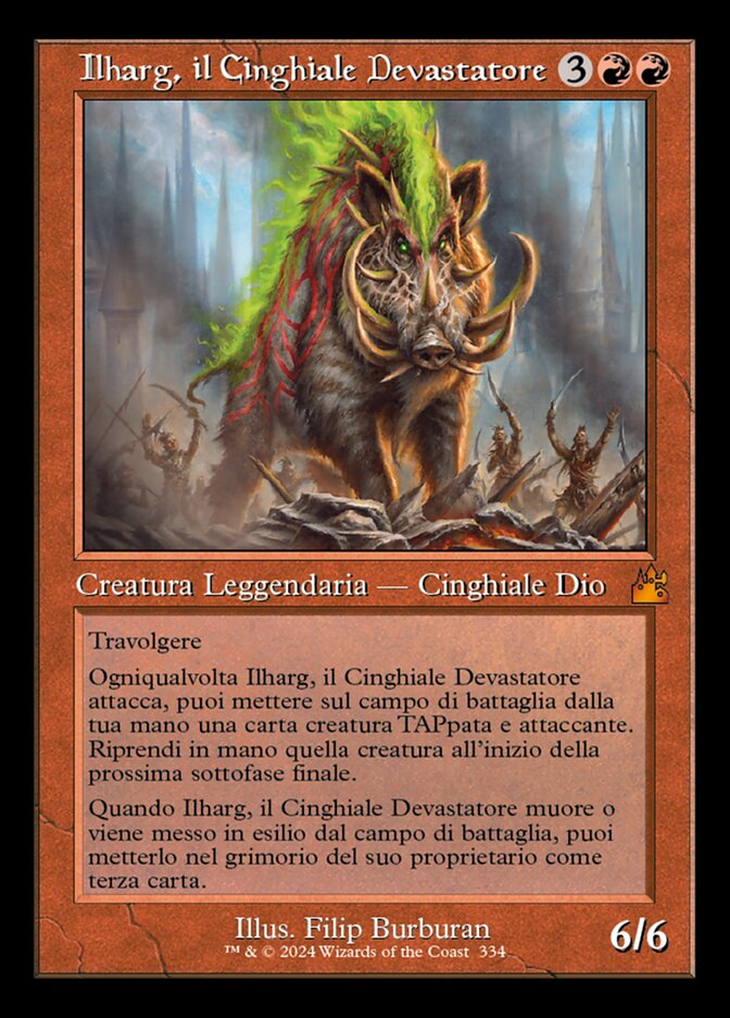 Ilharg, il Cinghiale Devastatore
